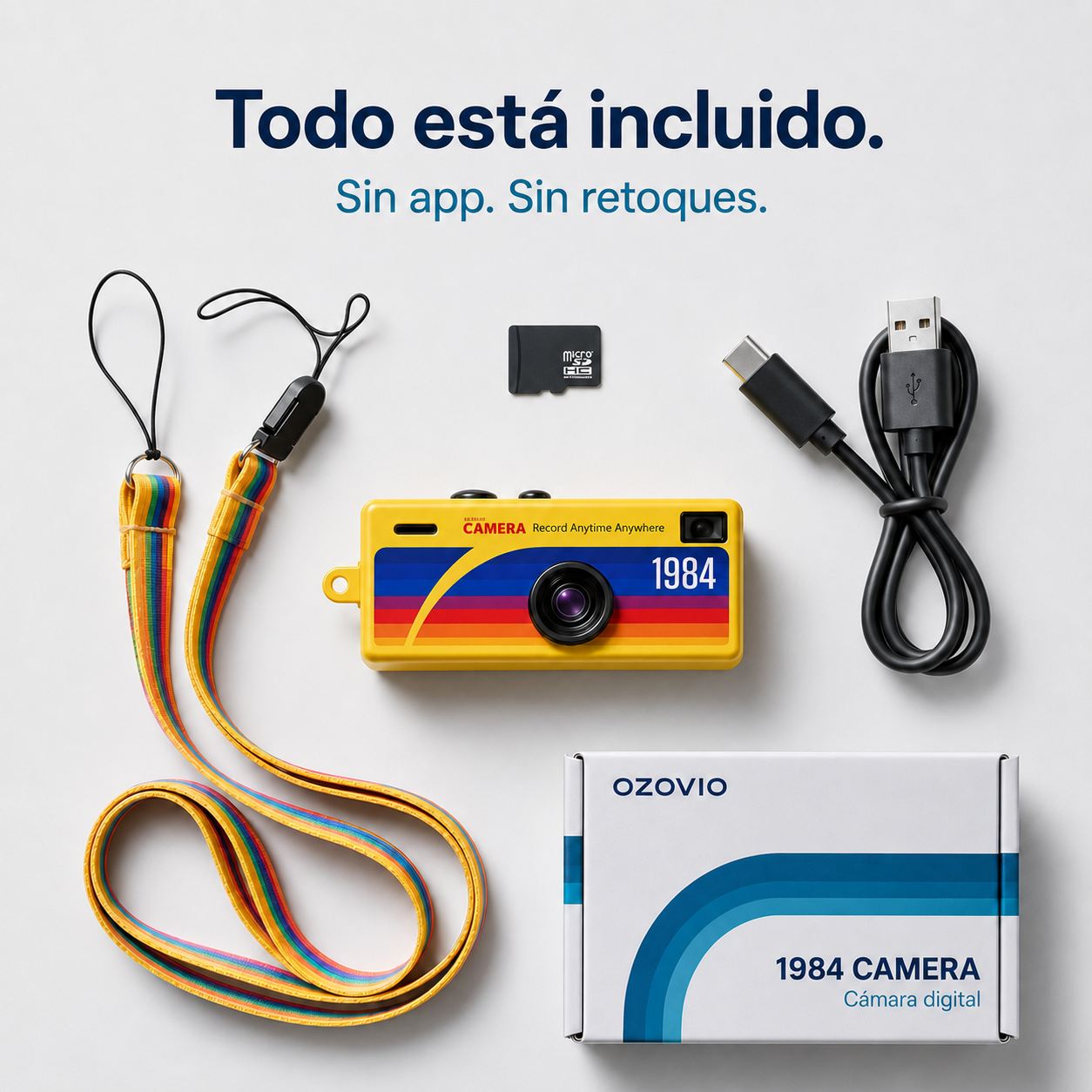 Cámara retro de bolsillo