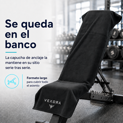 Vexora — Toalla deportiva con capucha
