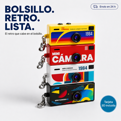 Cámara retro de bolsillo